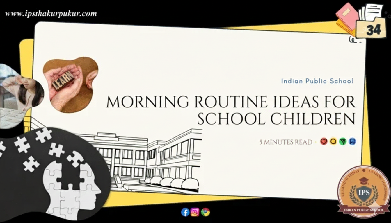 Morning Routine Ideas for School Children
